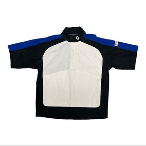 Footjoy Dryjoys FJ Titleist Mens Half Zip Pullover Windbreaker Sz L